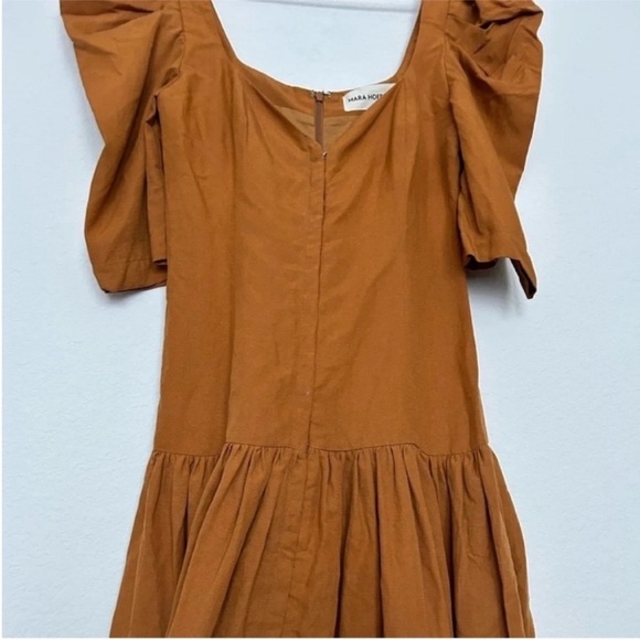 Mara Hoffman Phaedra Linen Blend Midi Dress - Picture 8 of 13